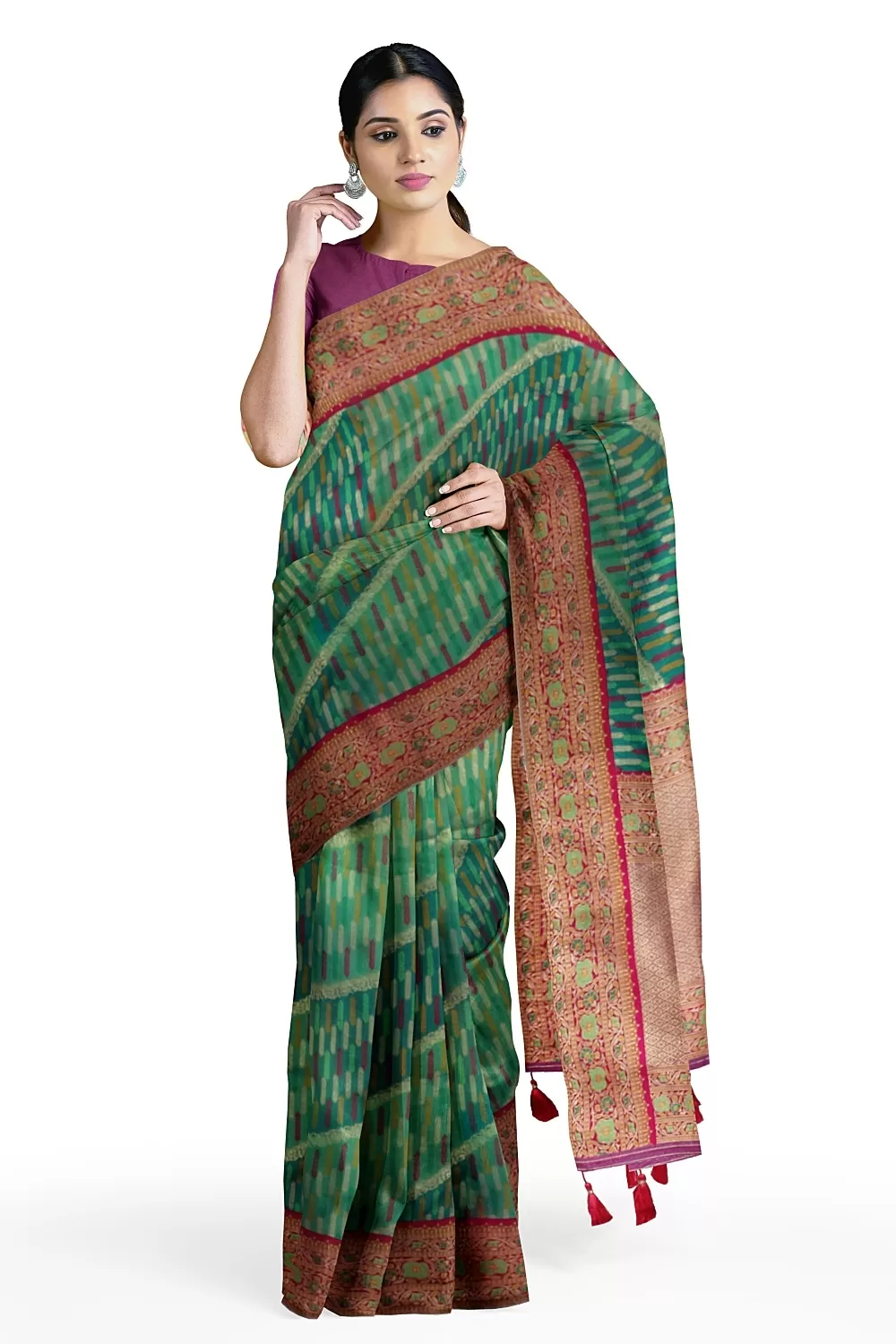 Multi Colour Silk Sarees