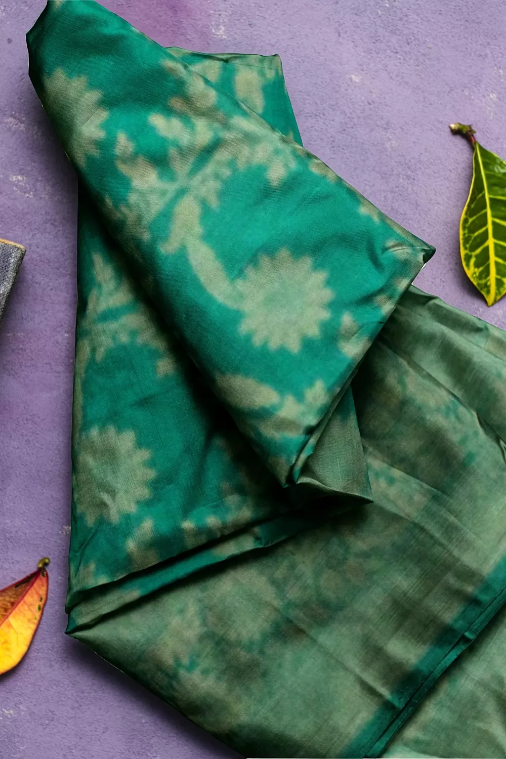 Green Colour Soft Silk Sarees