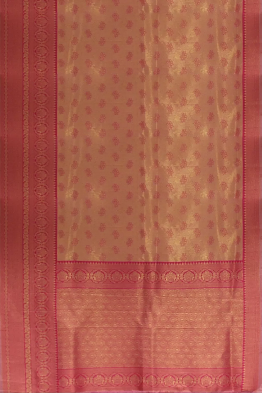 Peach Colour Soft Silk Sarees