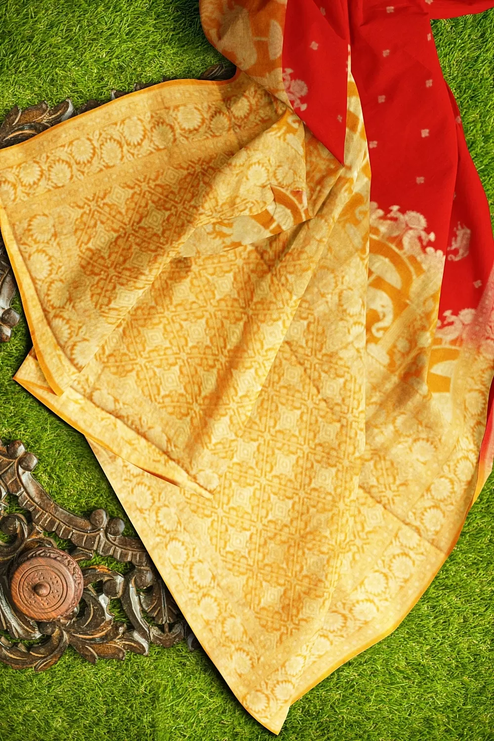 Red Colour Soft Silk Sarees