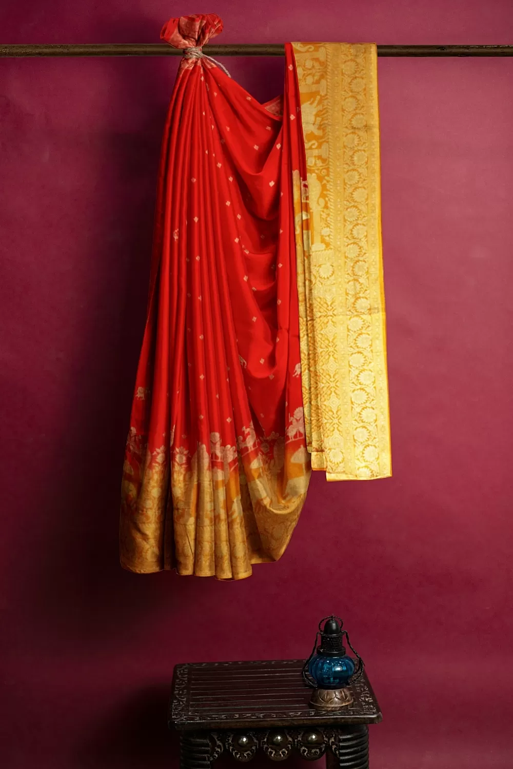 Red Colour Soft Silk Sarees