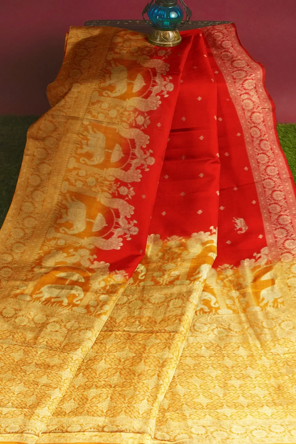 Red Colour Soft Silk Sarees