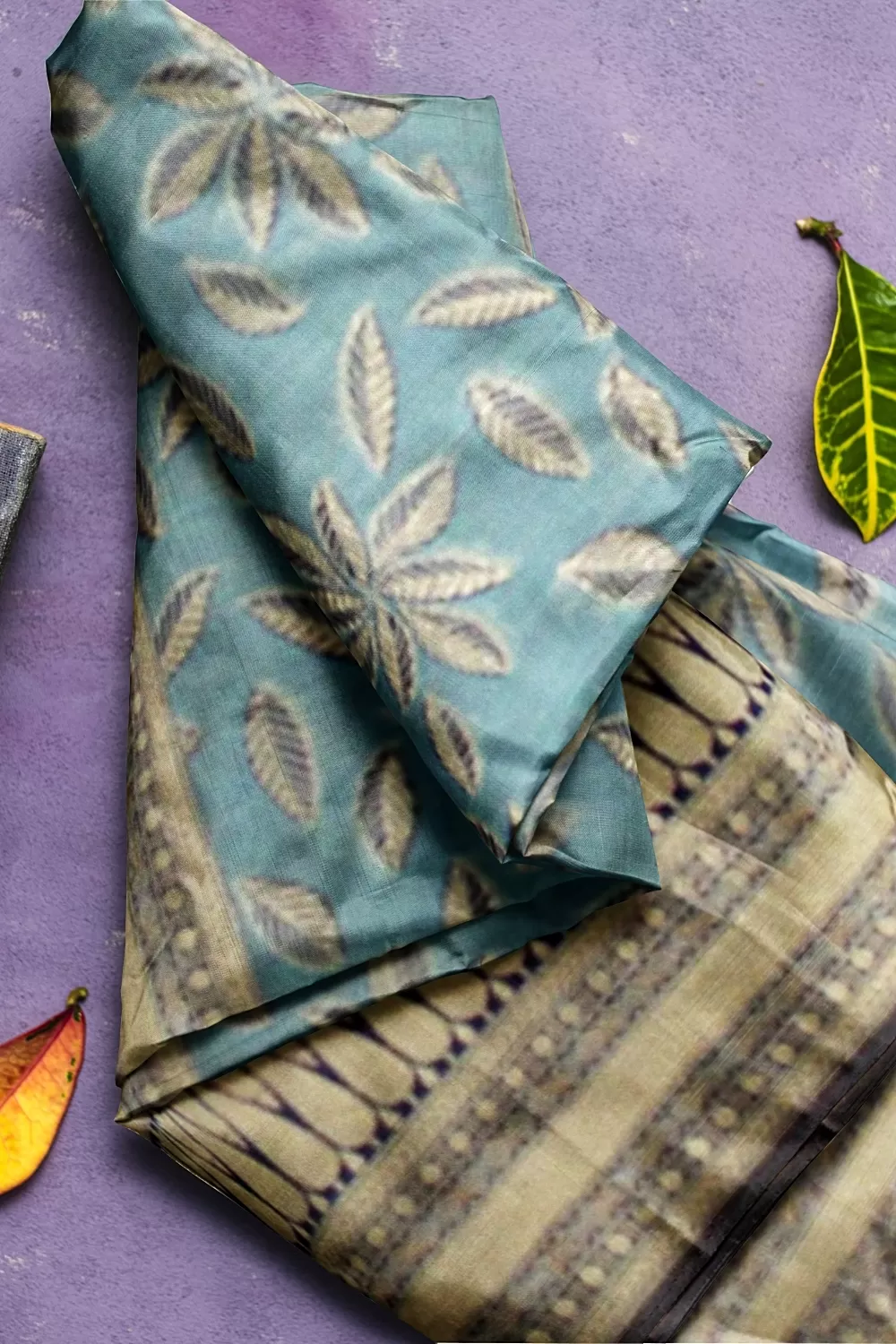 Sky Blue Colour Summer Silk Saree