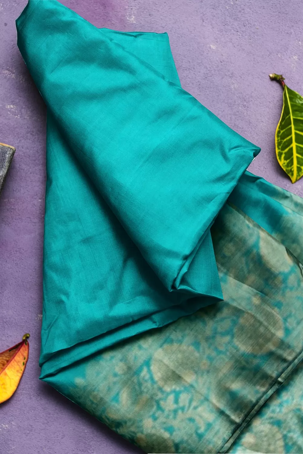 See Green Munga Silk Saree