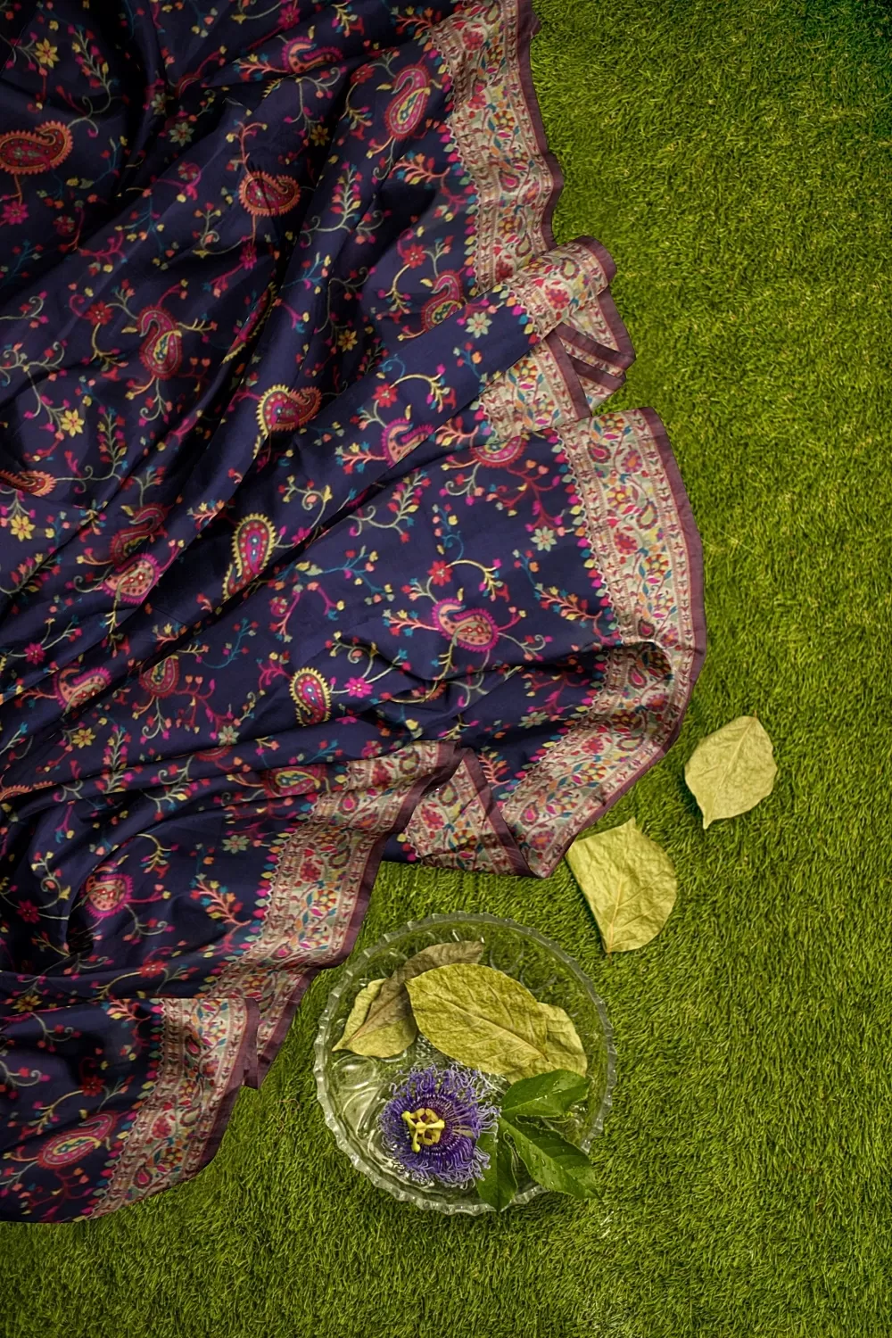 Pista Green Colour Soft Silk Saree