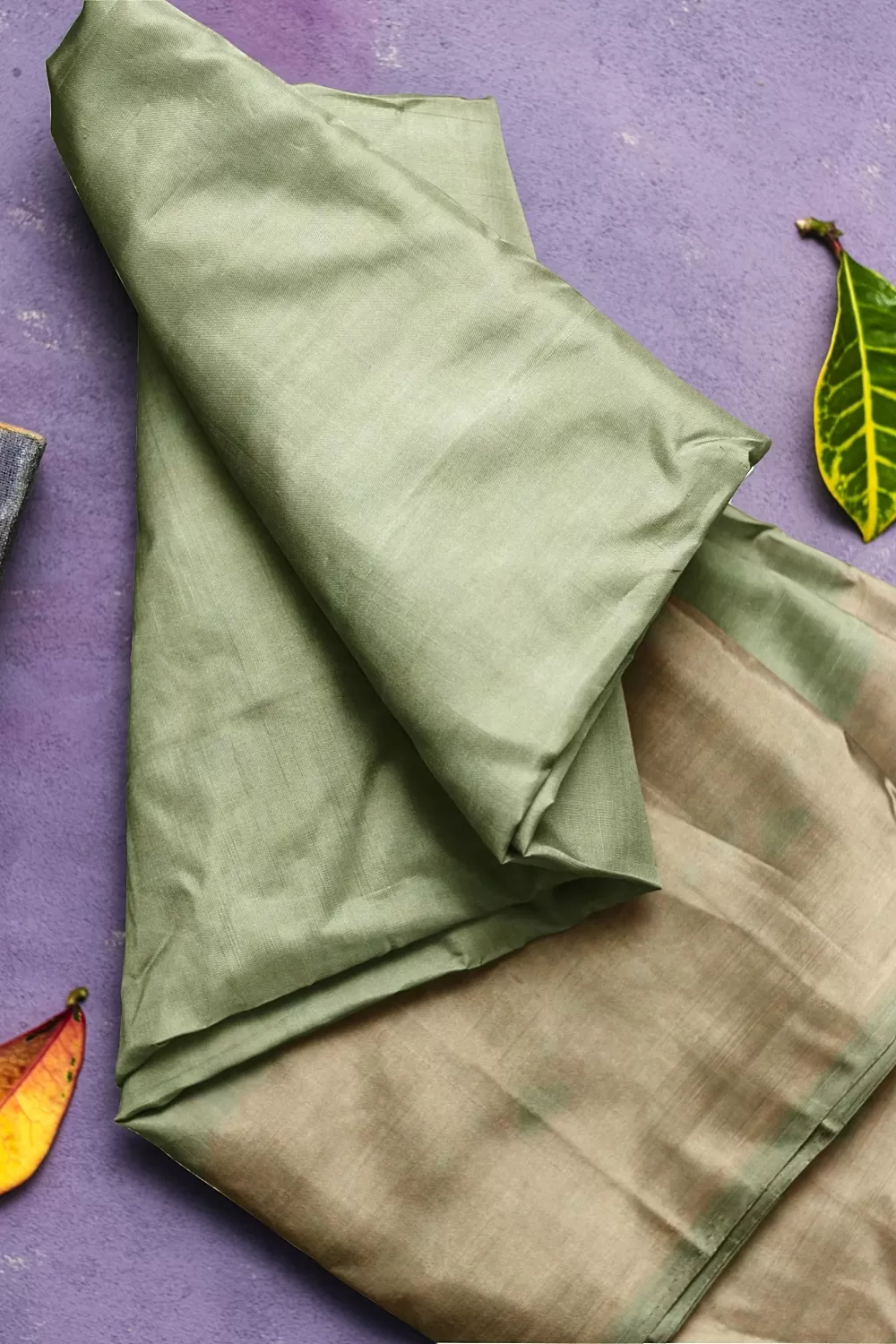 Pista Green Colour Soft Silk Saree