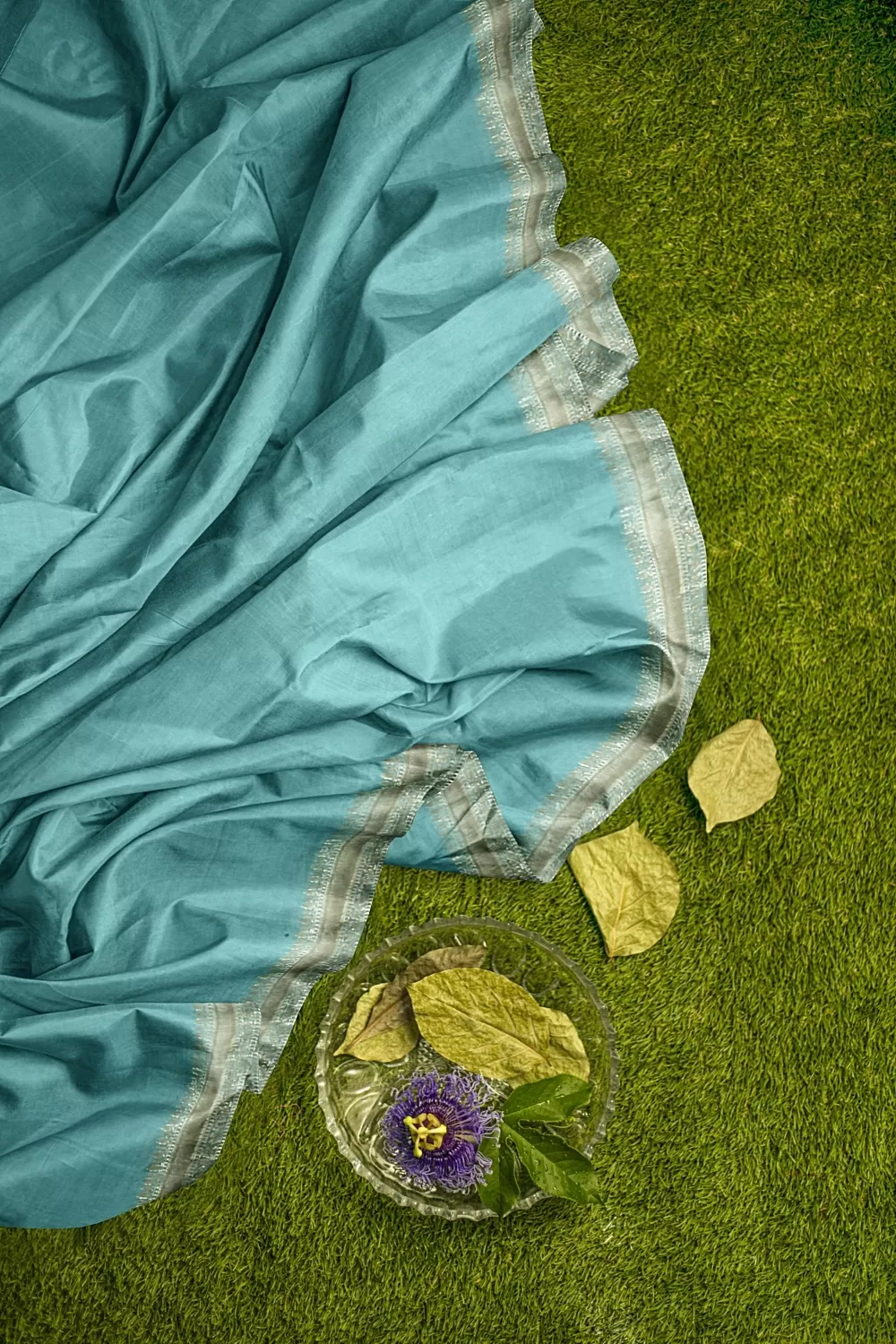 See Green  Colour Soft Silk Sarees