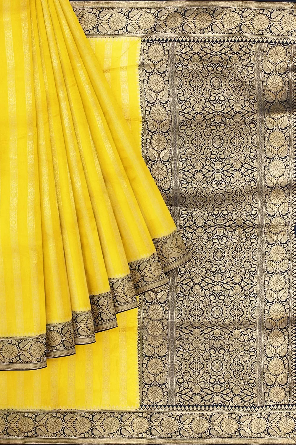 Yellow Colour Soft Silk Saree