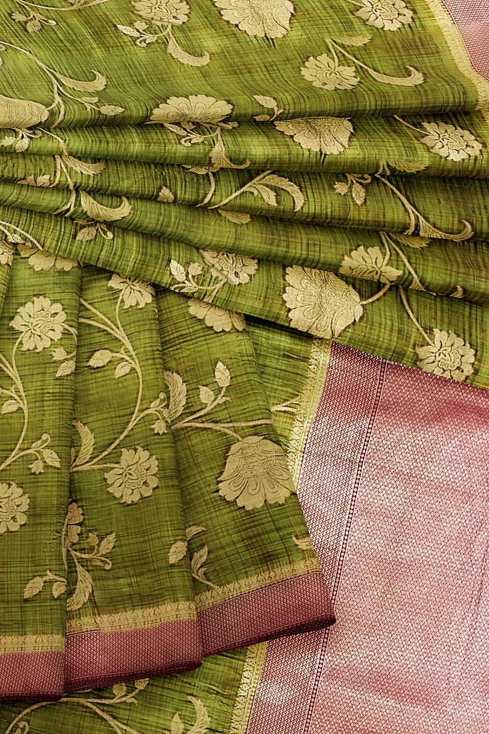 Mehandi Green soft Silk Sarees