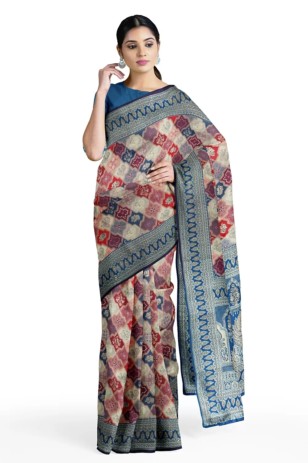 Multi Colour Soft Silk Sarees