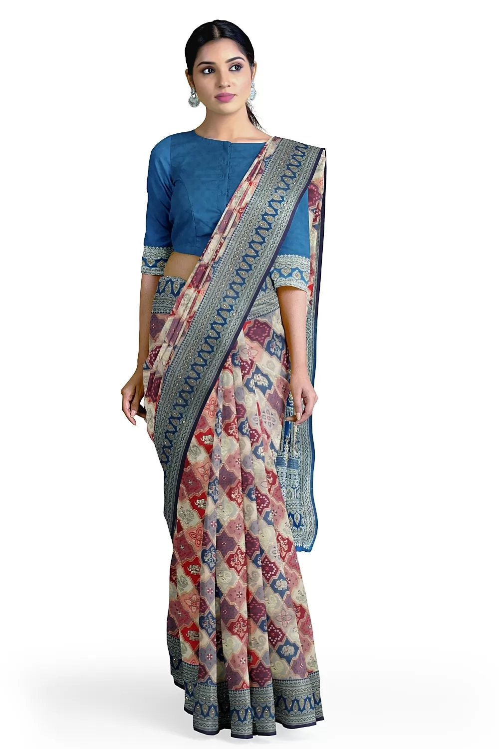 Multi Colour Soft Silk Sarees