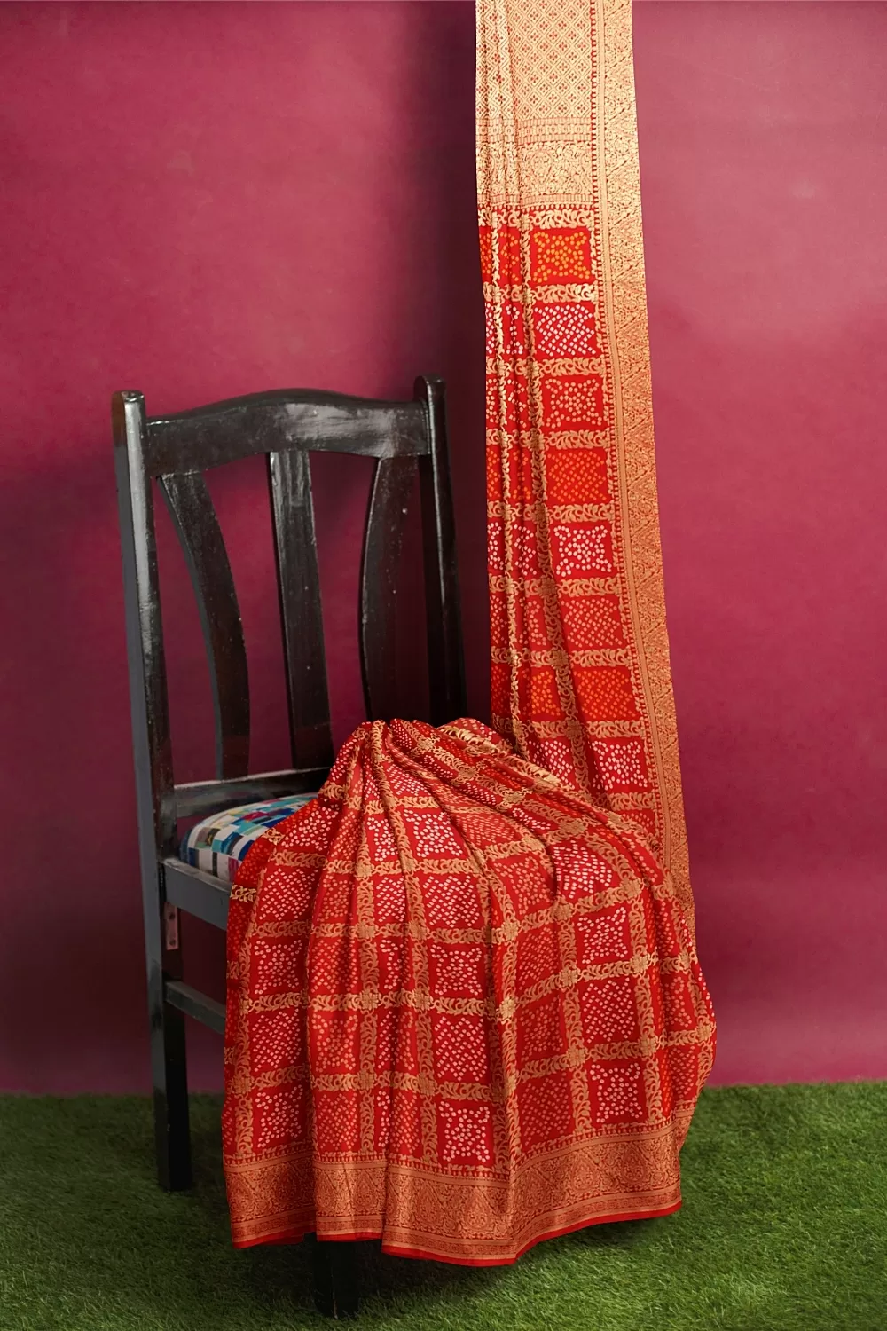 Red Colour Silk Saree