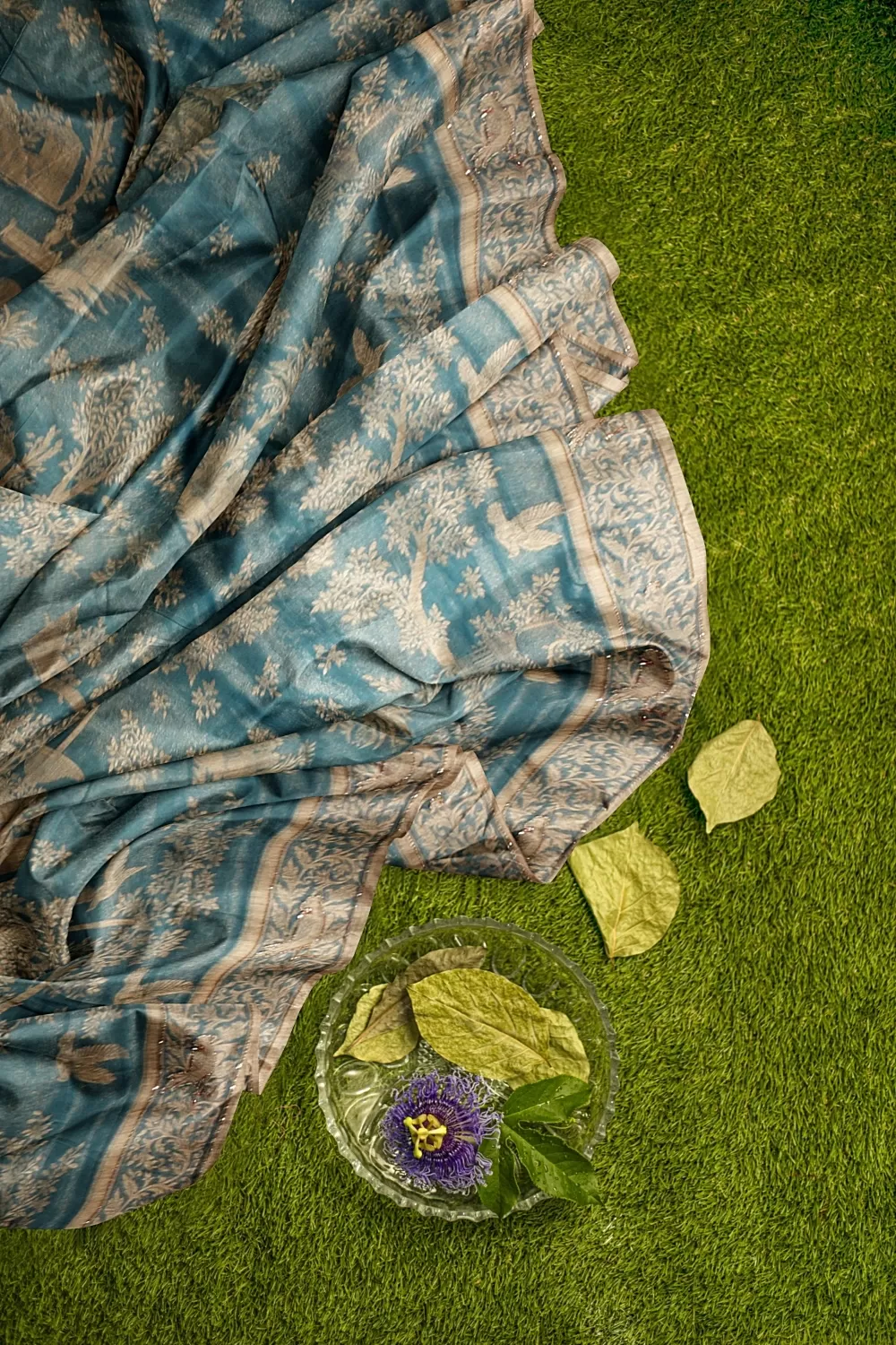 Green Colour Silk Saree