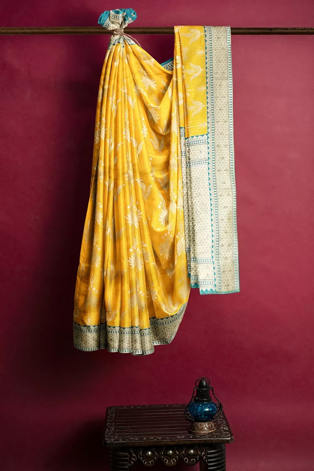 Yellow Colour Soft Silk Saree