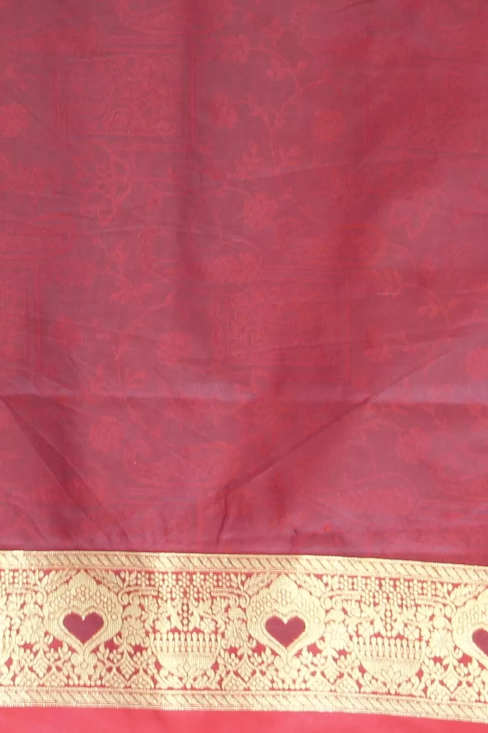 Maroon Colour Soft Silk Saree