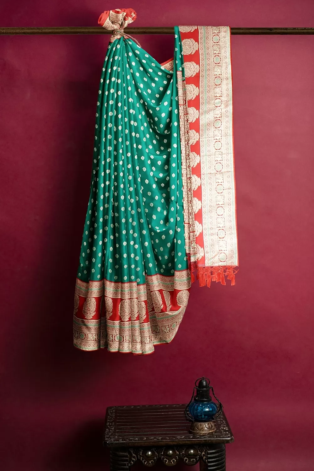 Green Colour Silk Saree