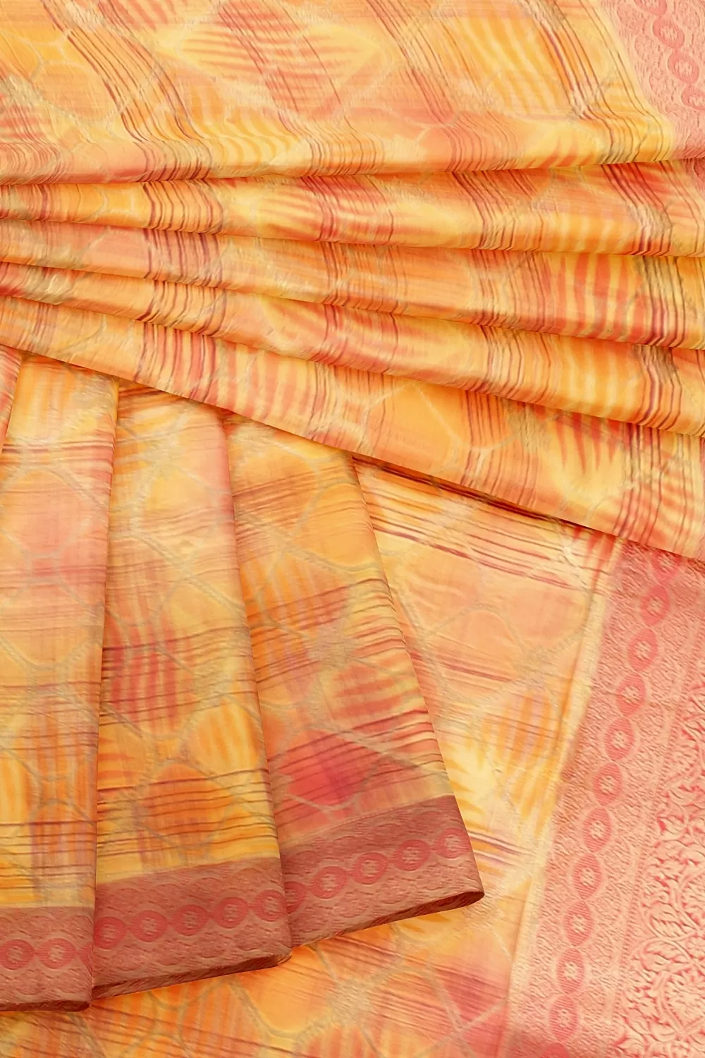 Yellow Colour Soft Silk Saree