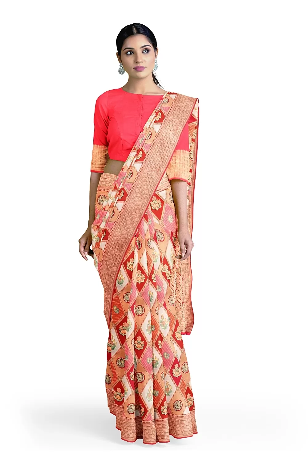 Multi Colour Soft Silk Sarees