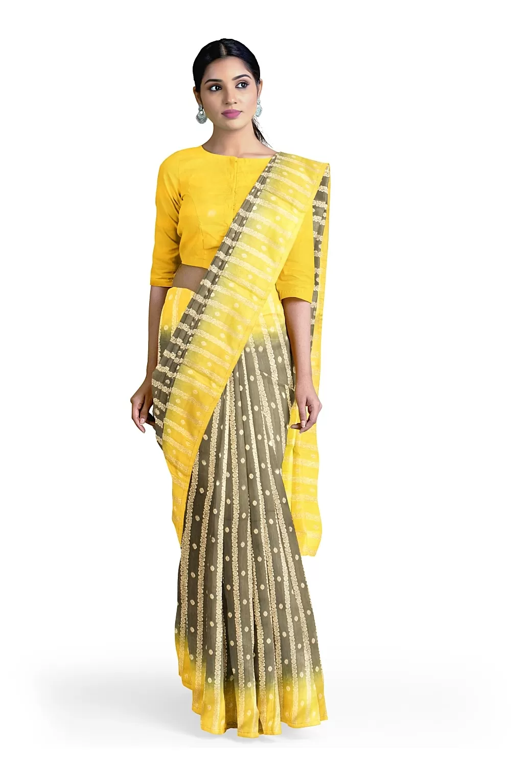 Dusty Colour Soft Silk Saree