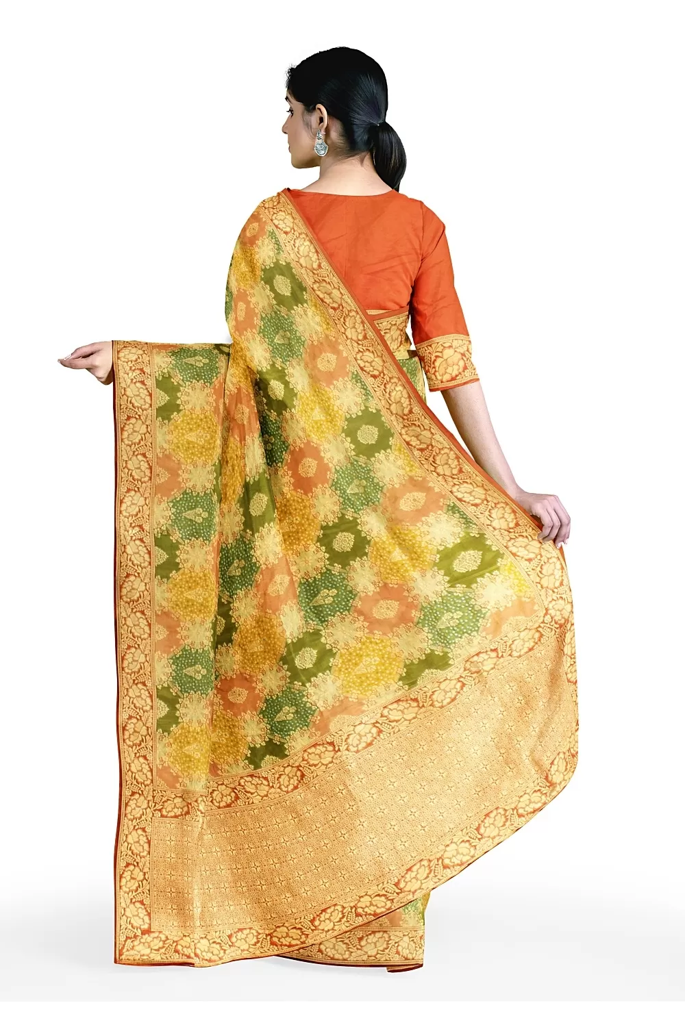 Multi Colour Soft Silk Saree