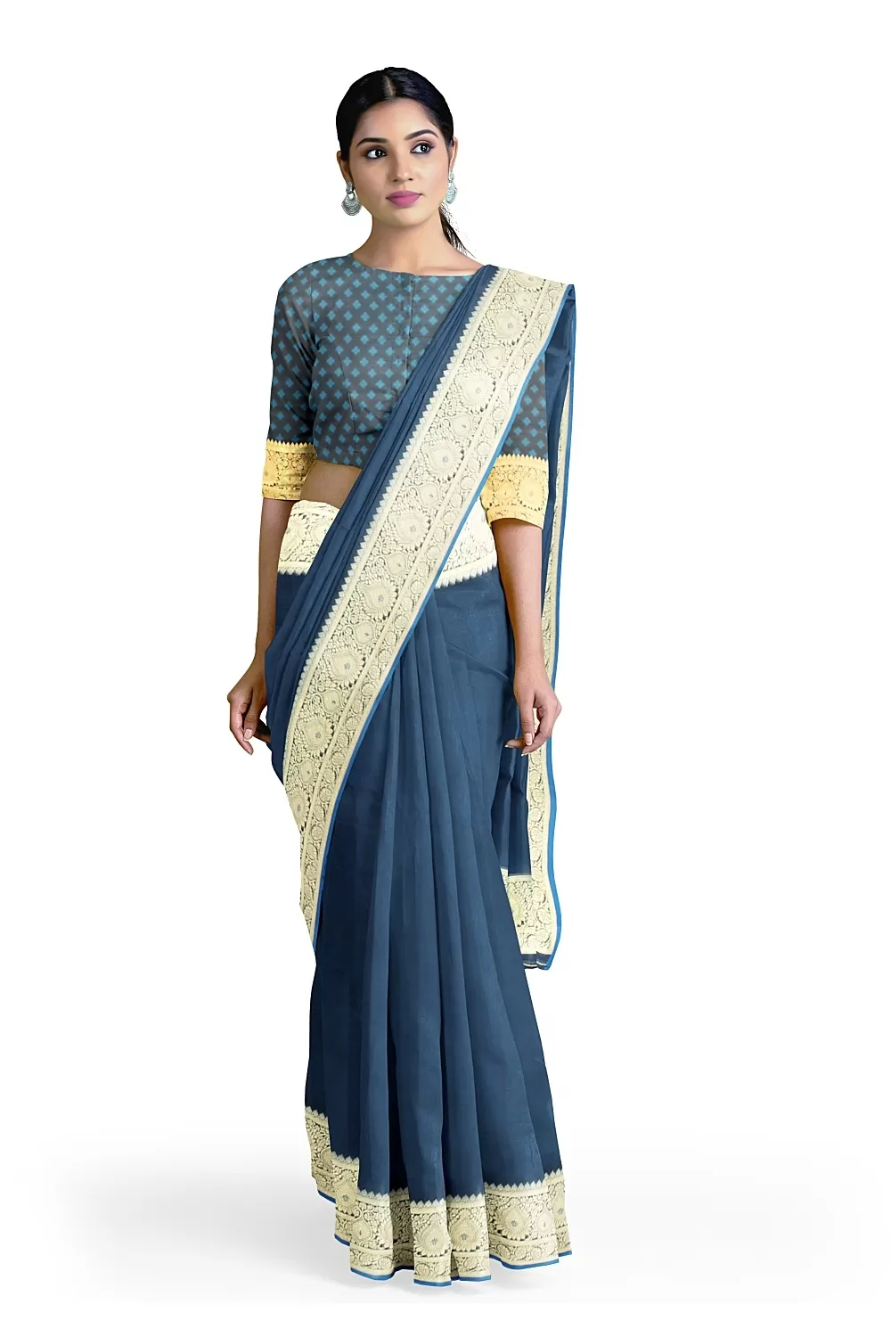 Morpankhi Soft Silk Saree