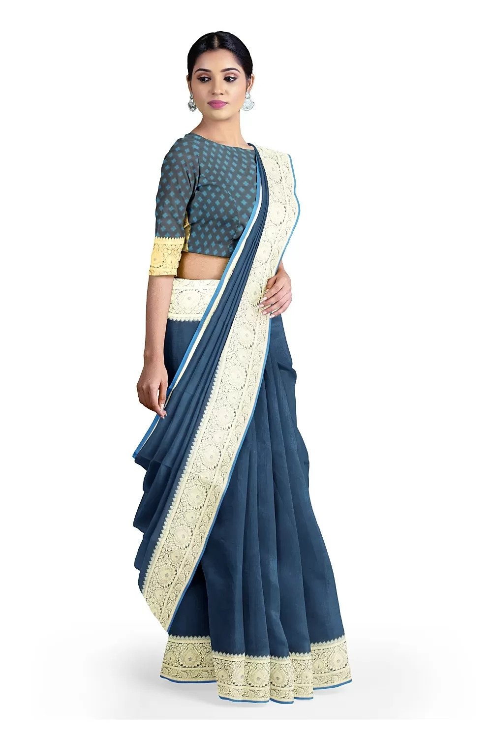 Morpankhi Soft Silk Saree