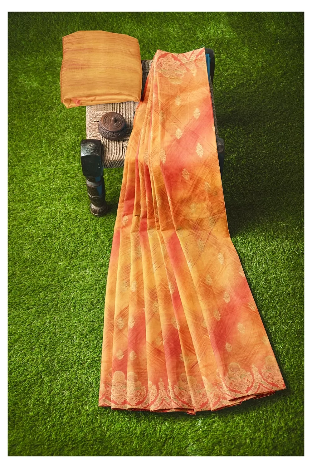 Multi Colour Soft Silk Saree