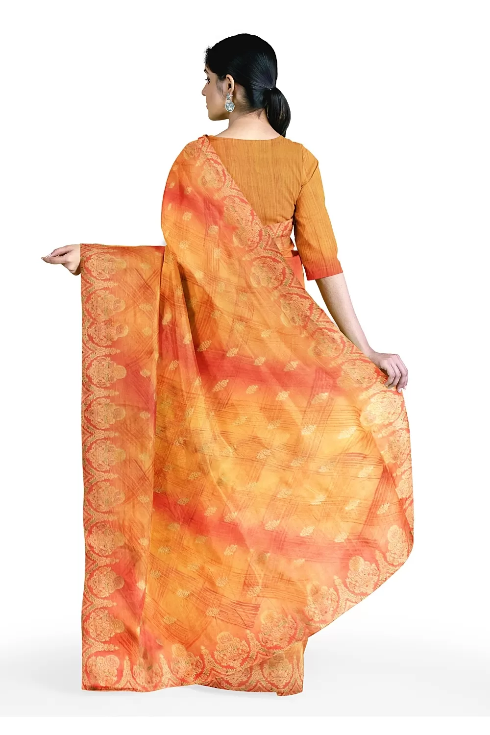 Multi Colour Soft Silk Saree