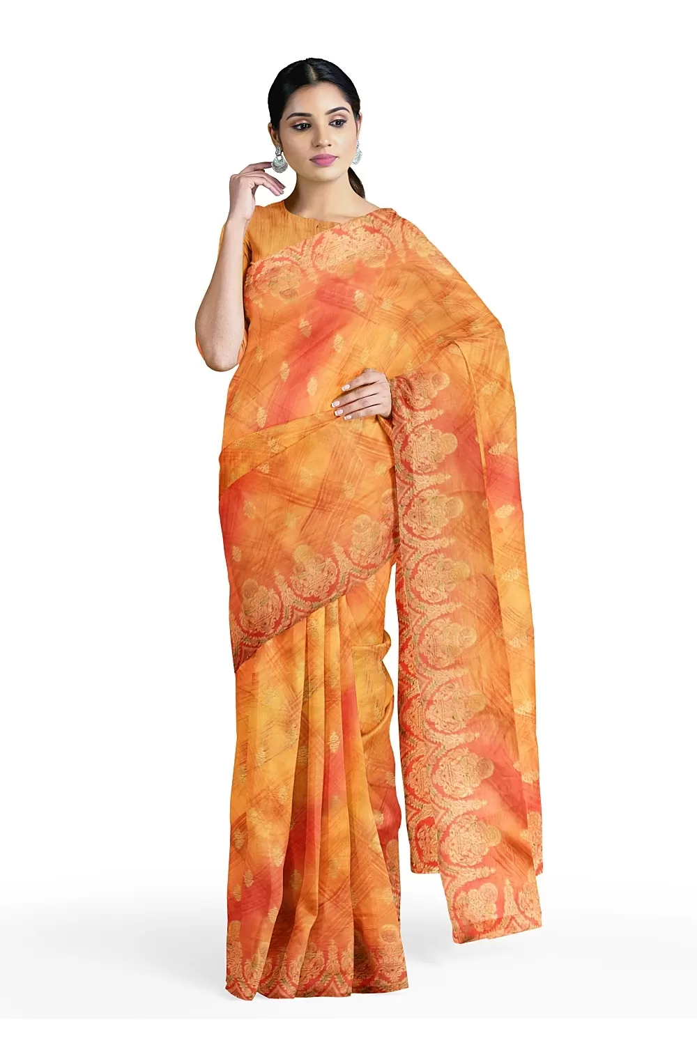 Multi Colour Soft Silk Saree