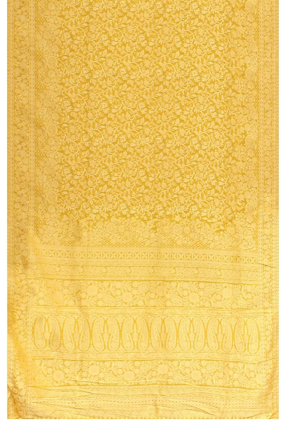 Musterd Yellow Colour Soft Silk Saree