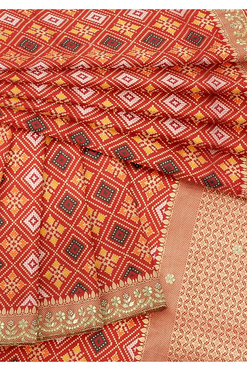 Red Colour Silk Saree