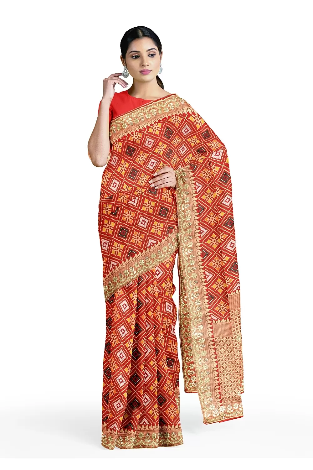 Red Colour Silk Saree