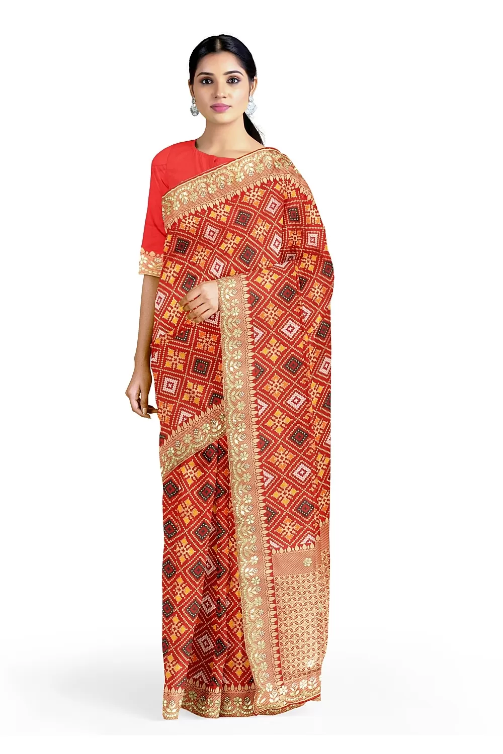 Red Colour Silk Saree