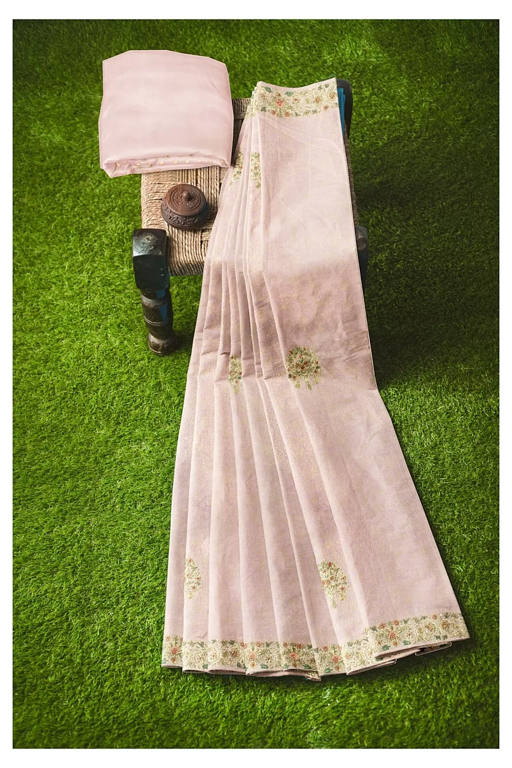 Mauve Colour Silk Saree