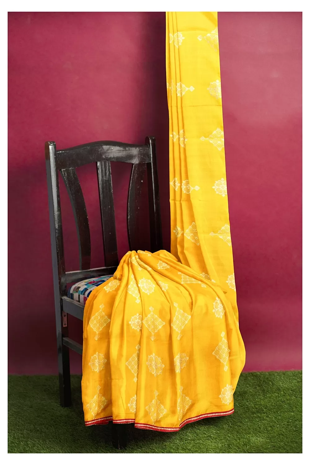 Yellow Colour Soft Silk Saree