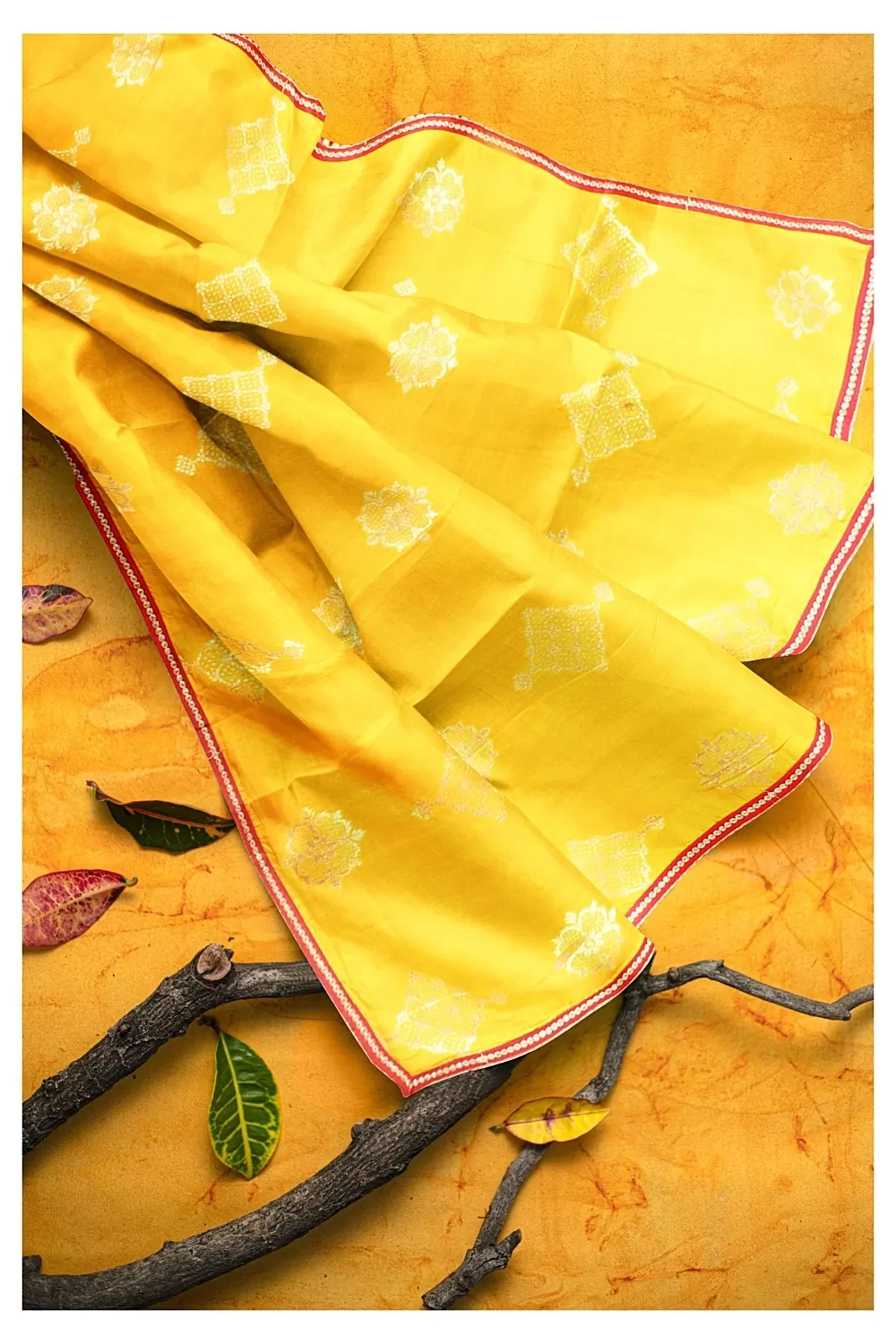 Yellow Colour Soft Silk Saree